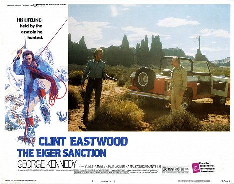 Clint Eastwood, Jack Cassidy - A Escalada - Cartões lobby