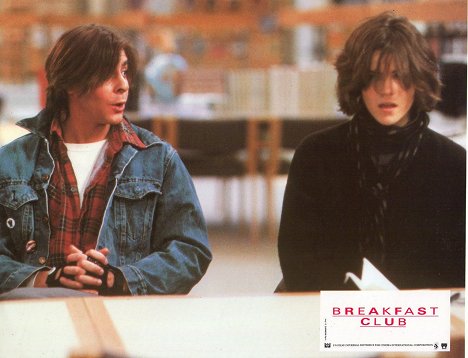 Judd Nelson, Ally Sheedy - O Clube - Cartões lobby