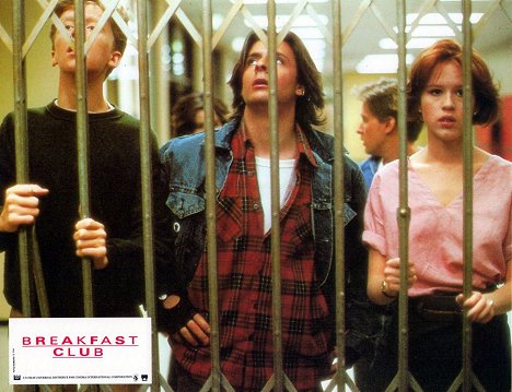 Anthony Michael Hall, Judd Nelson, Molly Ringwald - O Clube - Cartões lobby