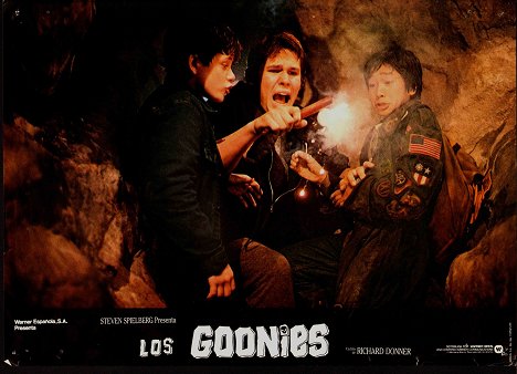 Sean Astin, Josh Brolin, Ke Huy Quan - The Goonies - Lobby Cards