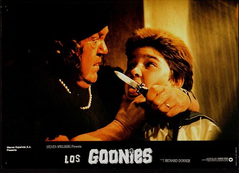 Anne Ramsey, Corey Feldman - The Goonies - Lobby Cards
