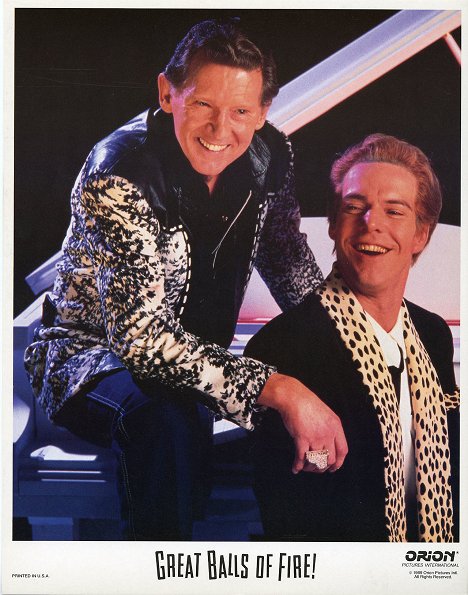 Jerry Lee Lewis, Dennis Quaid - Great Balls of Fire! - Fotosky