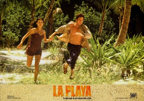 Virginie Ledoyen, Guillaume Canet - The Beach - Lobby Cards