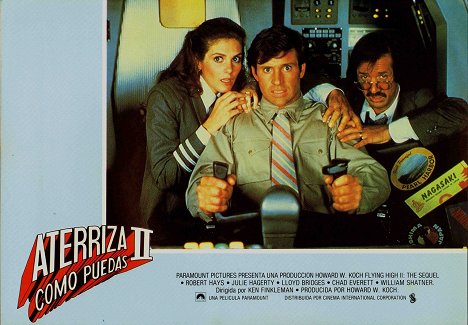 Julie Hagerty, Robert Hays, Sonny Bono - Airplane II: The Sequel - Lobby Cards
