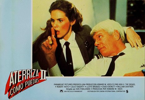 Julie Hagerty, Peter Graves - Airplane II: The Sequel - Lobby Cards