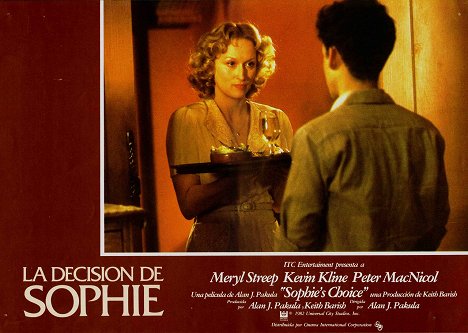 Meryl Streep, Peter MacNicol - Sophie's Choice - Lobbykaarten