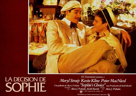 Kevin Kline, Peter MacNicol - Sophie's Choice - Lobbykaarten