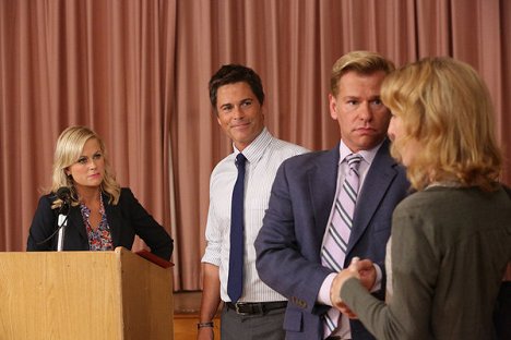 Amy Poehler, Rob Lowe, Todd Sherry - Parks and Recreation - Sex Education - Do filme