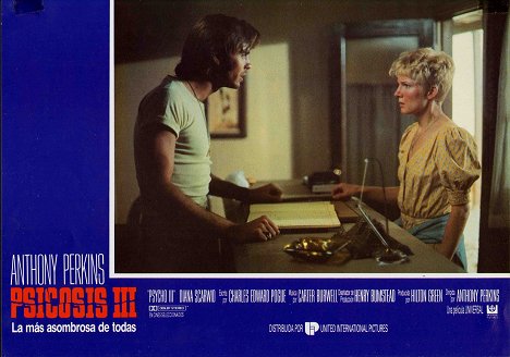 Jeff Fahey, Diana Scarwid - Psycho III - Lobbykaarten