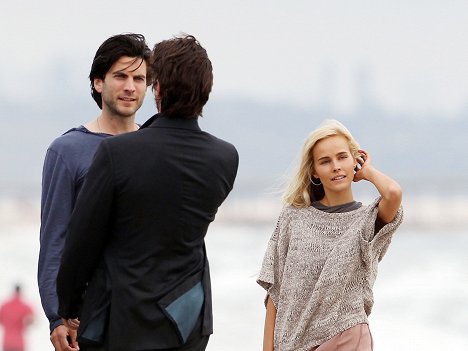 Wes Bentley, Isabel Lucas - Knight of Cups - Making of