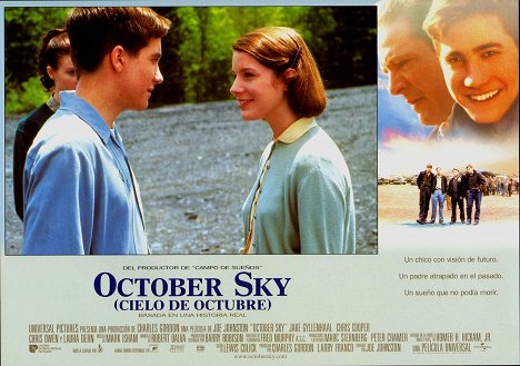 Jake Gyllenhaal, Kaili Hollister - October Sky - Lobbykarten