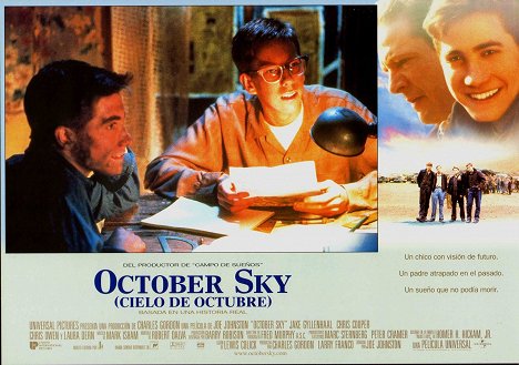 Jake Gyllenhaal, Chris Owen - October Sky - Lobbykarten
