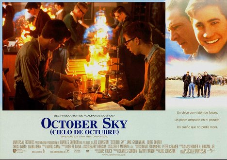 Jake Gyllenhaal, Chris Owen - October Sky - Lobbykarten
