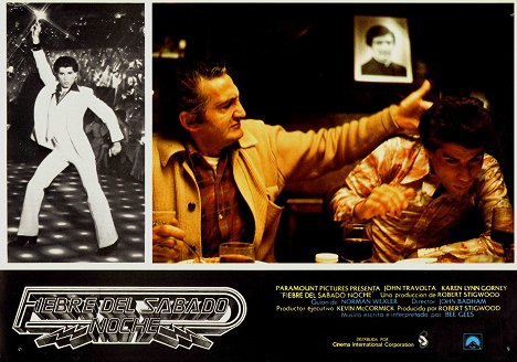 Val Bisoglio, John Travolta - Saturday Night Fever - Lobby karty