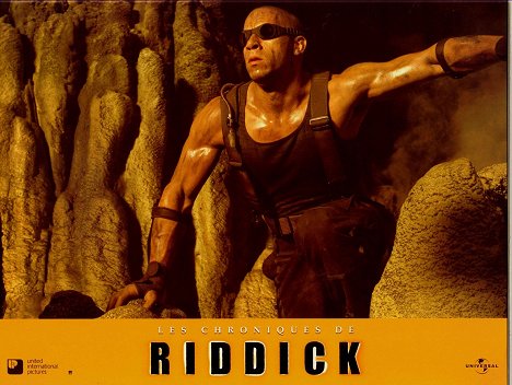 Vin Diesel - Les Chroniques de Riddick - Cartes de lobby
