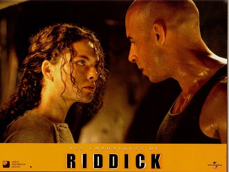 Alexa Davalos, Vin Diesel - Les Chroniques de Riddick - Cartes de lobby
