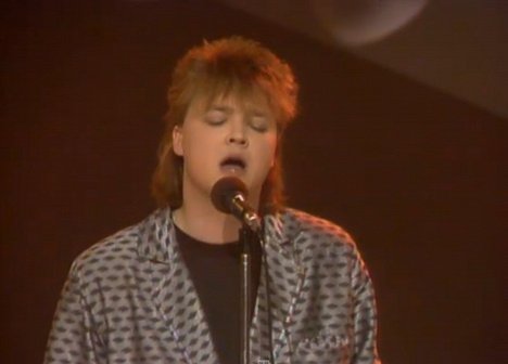 Kari Kuivalainen - Eurovision laulukilpailu 1986 - Suomen karsinta - Filmfotos