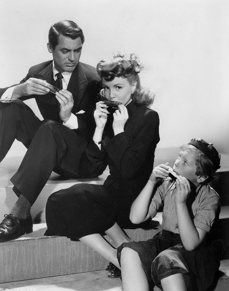 Cary Grant, Janet Blair, Ted Donaldson - Once Upon a Time - Werbefoto