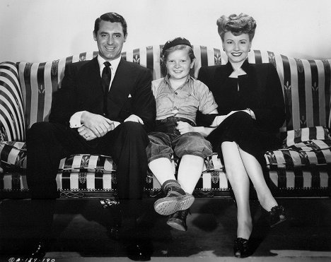 Cary Grant, Ted Donaldson, Janet Blair - Once Upon a Time - Werbefoto