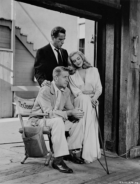 Humphrey Bogart, John Cromwell, Lizabeth Scott - Dead Reckoning - Z natáčení