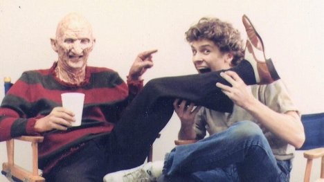 Robert Englund, Mark Patton - Painajainen Elm Streetillä 2 - Freddyn kosto - Kuvat kuvauksista