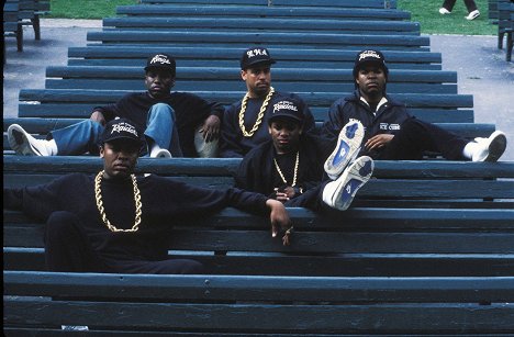 Dr. Dre, MC Ren, DJ Yella, Eazy-E, Ice Cube - N.W.A: Express Yourself - Werbefoto