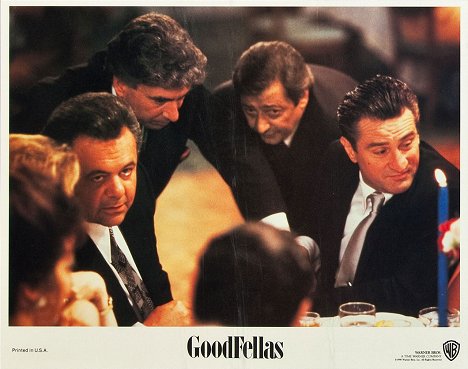Paul Sorvino, Robert De Niro - Goodfellas - Lobby Cards