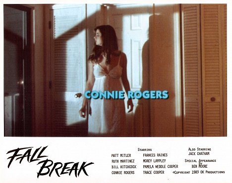 Connie Rogers - The Mutilator - Mainoskuvat