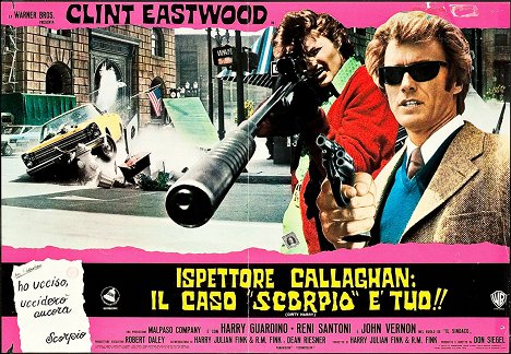 Andrew Robinson, Clint Eastwood - Dirty Harry - Lobby Cards