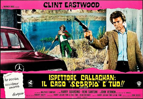 Andrew Robinson, Clint Eastwood - Dirty Harry - Lobby Cards
