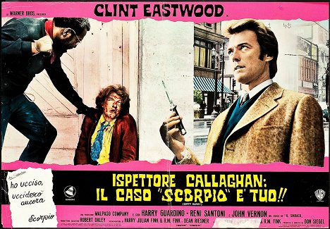 Andrew Robinson, Clint Eastwood - Dirty Harry - Lobby Cards