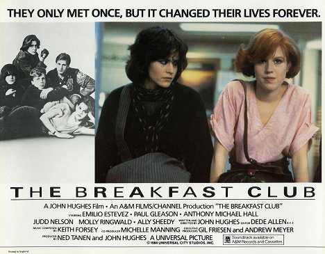 Ally Sheedy, Molly Ringwald - The Breakfast Club - Lobbykaarten