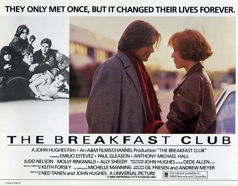 Judd Nelson, Molly Ringwald - Breakfast Club - Der Frühstücksclub - Lobbykarten