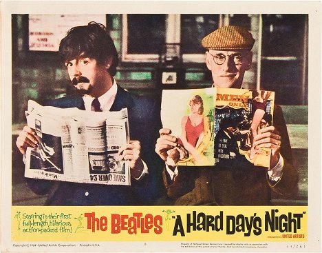 Paul McCartney, Wilfrid Brambell - A Hard Day's Night - Lobby Cards