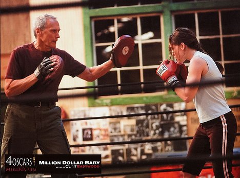 Clint Eastwood, Hilary Swank - Million Dollar Baby - Lobbykaarten