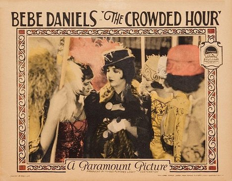 Bebe Daniels - The Crowded Hour - Lobbykaarten