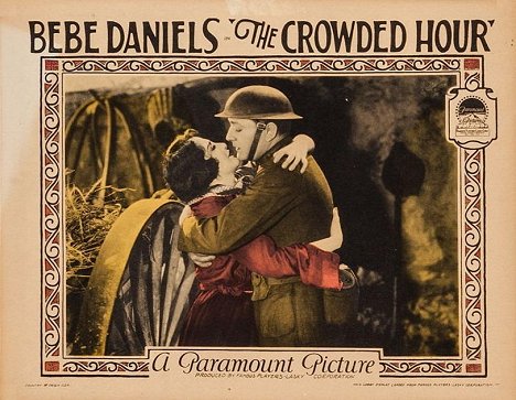 Bebe Daniels, Kenneth Harlan - The Crowded Hour - Cartes de lobby
