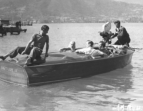 Ann Todd, Trevor Howard, David Lean - Les Amants passionnés - Tournage