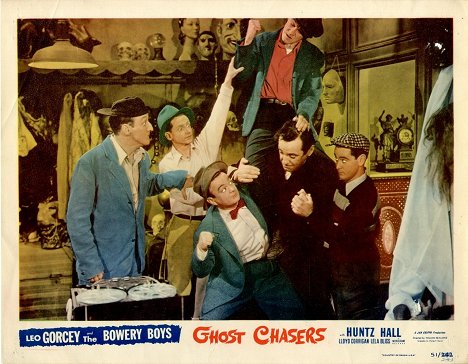 Huntz Hall, Leo Gorcey - Ghost Chasers - Lobbykarten