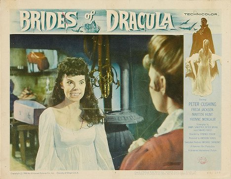 Andree Melly - The Brides of Dracula - Lobby Cards