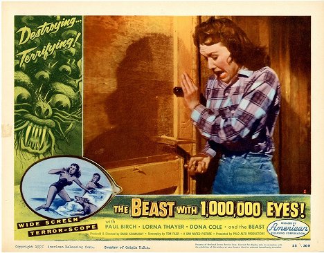 Dona Cole - The Beast with 1,000,000 Eyes - Lobby Cards