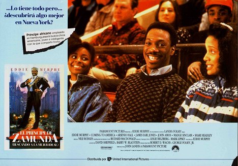 Allison Dean, Eddie Murphy, Shari Headley - El príncipe de Zamunda - Fotocromos