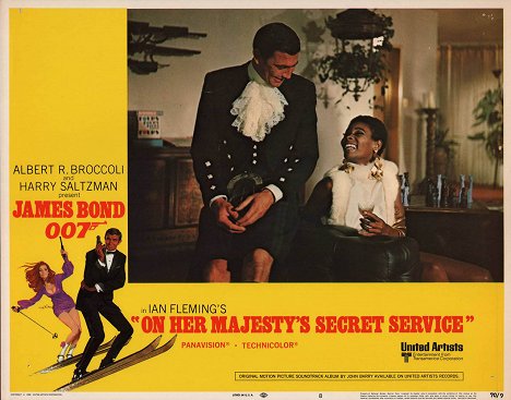 George Lazenby, Sylvana Henriques - On Her Majesty's Secret Service - Lobby Cards