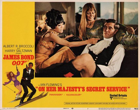 Mona Chong, Jenny Hanley, George Lazenby - James Bond: V tajnej službe Jej veličenstva - Fotosky