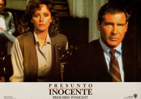 Bonnie Bedelia, Harrison Ford - Presumed Innocent - Lobby karty