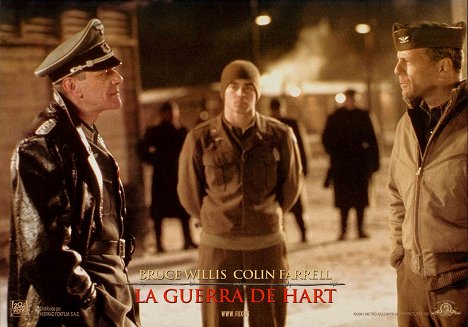 Marcel Iures, Colin Farrell, Bruce Willis - Hart's War - Lobby Cards