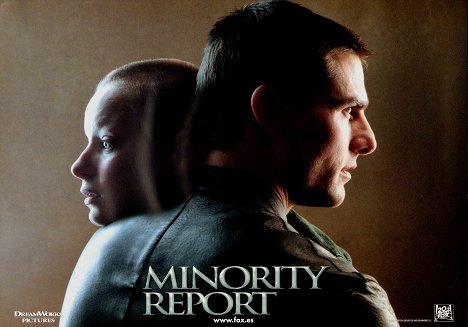 Samantha Morton, Tom Cruise - Minority Report - Cartes de lobby