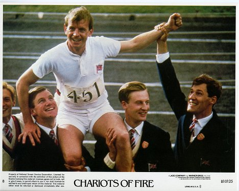 Nicholas Farrell, Ian Charleson, Ben Cross - Les Chariots de feu - Cartes de lobby