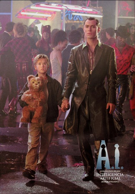 Haley Joel Osment, Jude Law - A.I. Artificial Intelligence - Lobby Cards