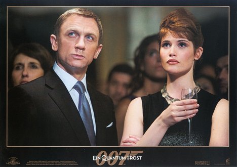 Daniel Craig, Gemma Arterton - James Bond 007: Ein Quantum Trost - Lobbykarten